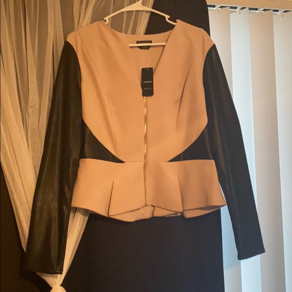 Peplum Coat